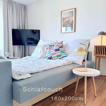 Apartamento Sonnenbalkon, Strandnah & Gemuetlich - Ideal Fuer 2-3 Personen - Family & Friends Hygge